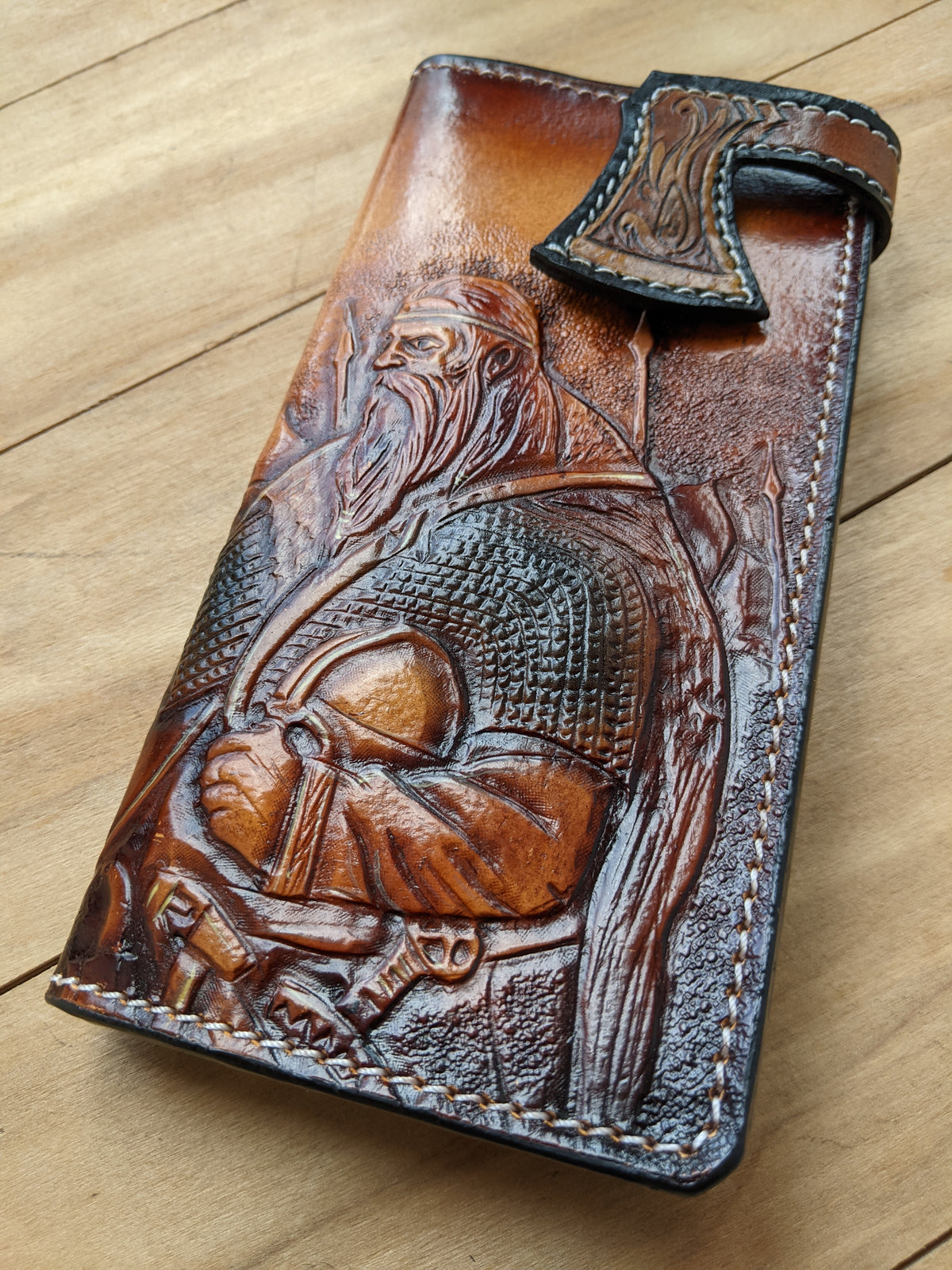 M2Q7, Ragnar Lodbrok & Ivar Boneless Viking Warrior Wallet