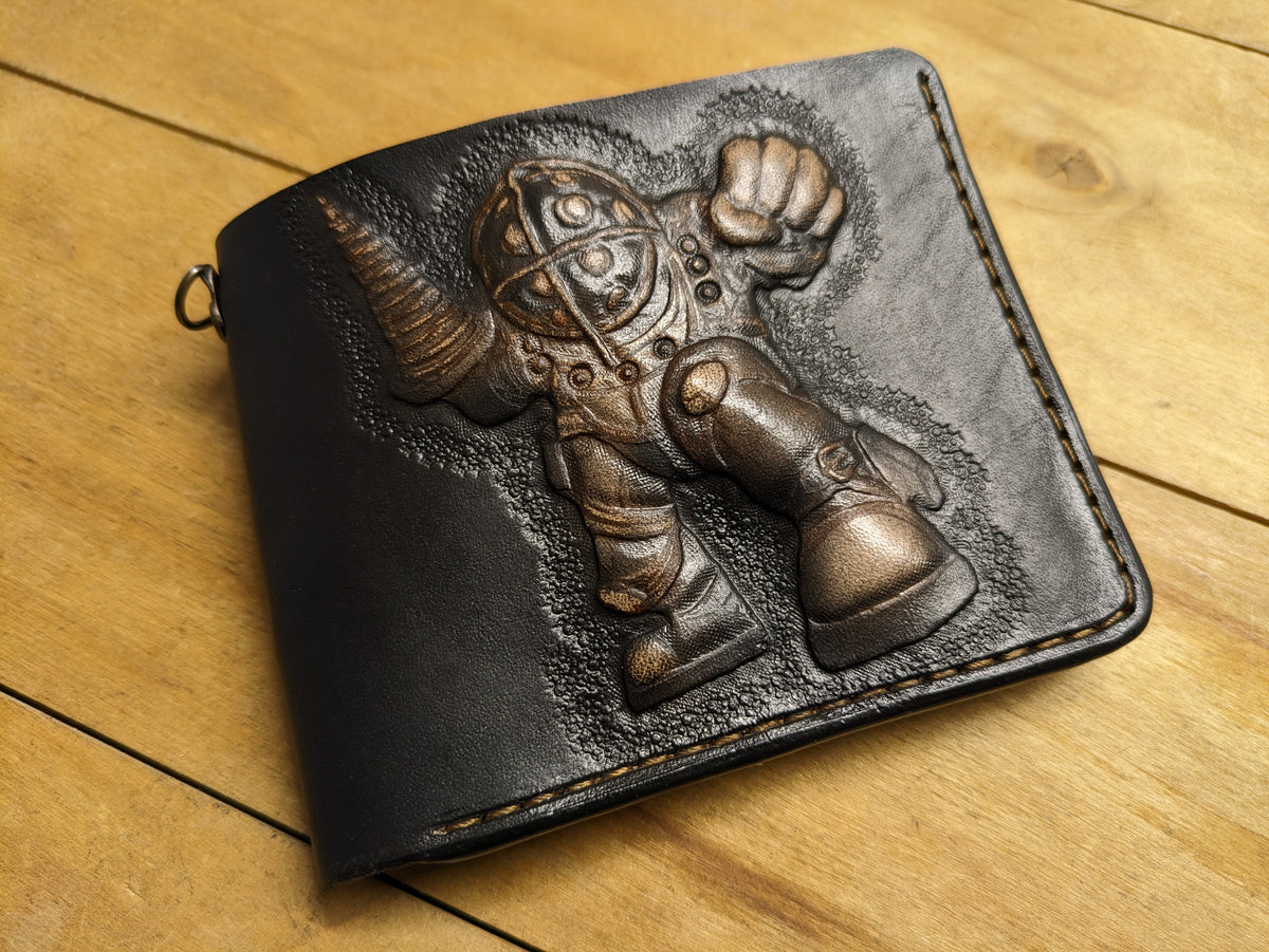 M1J21, Bioshock Big Daddy Armor, Steampunk Leather Wallet