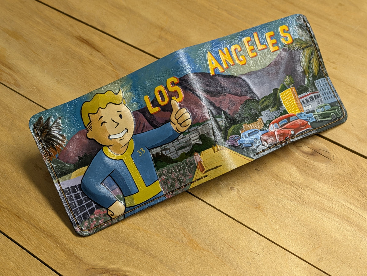 M1J45, Fallout Vault Boy, Vault 33 Dweller Leather Wallet