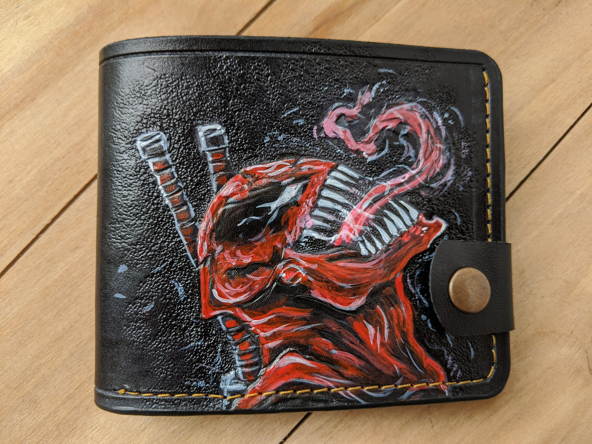 M1W10, Deadpool, Carnage & Venom Symbiote Leather Wallet