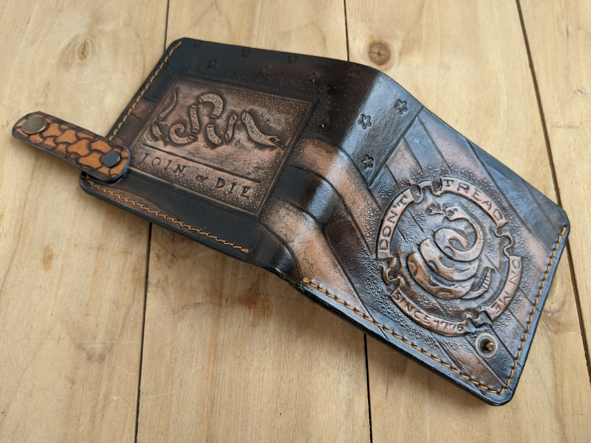 M1V13, Don't Tread on Me, Gadsden Flag & Join or Die Wallet