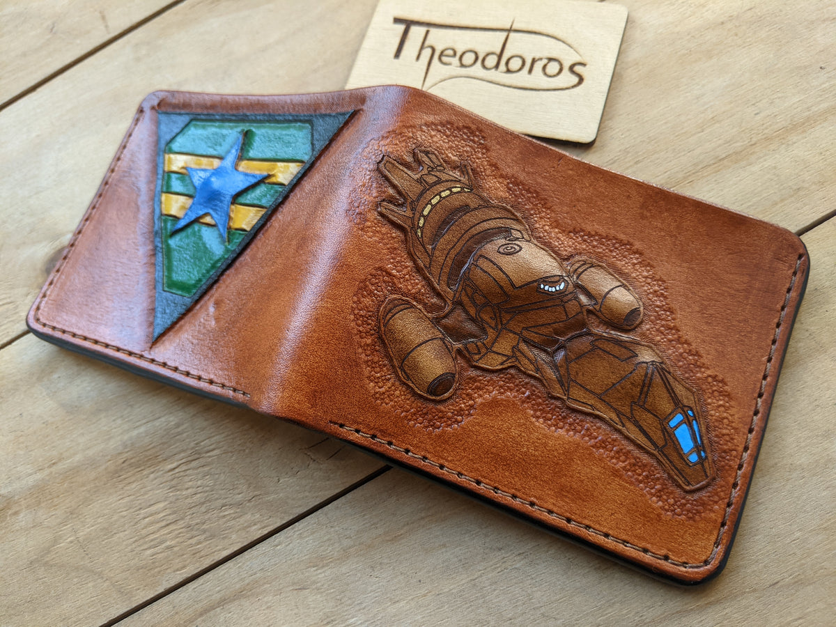 M1M21, Firefly Serenity & Browncoats Patch Leather Wallet