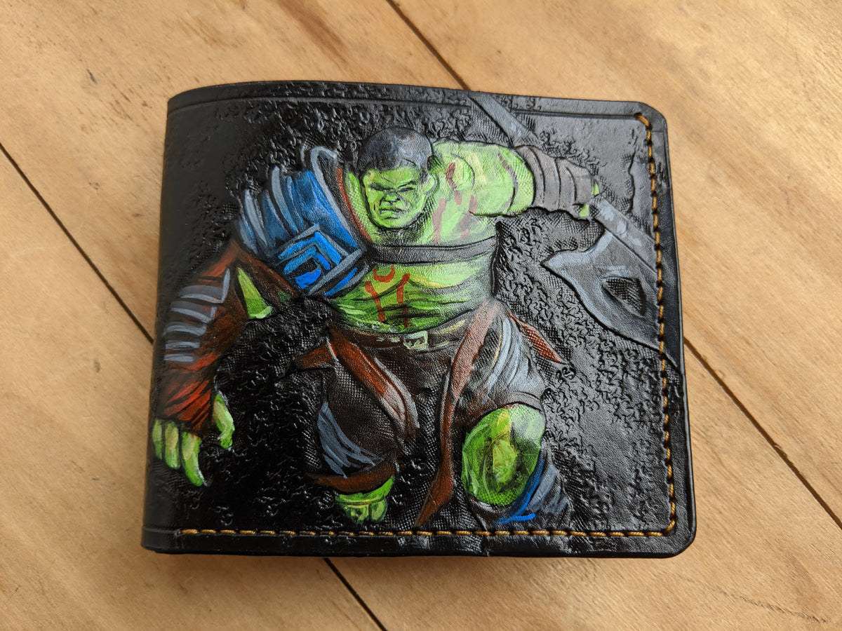 M1W4, Bruce Banner Incredible Hulk Marvel Leather Wallet