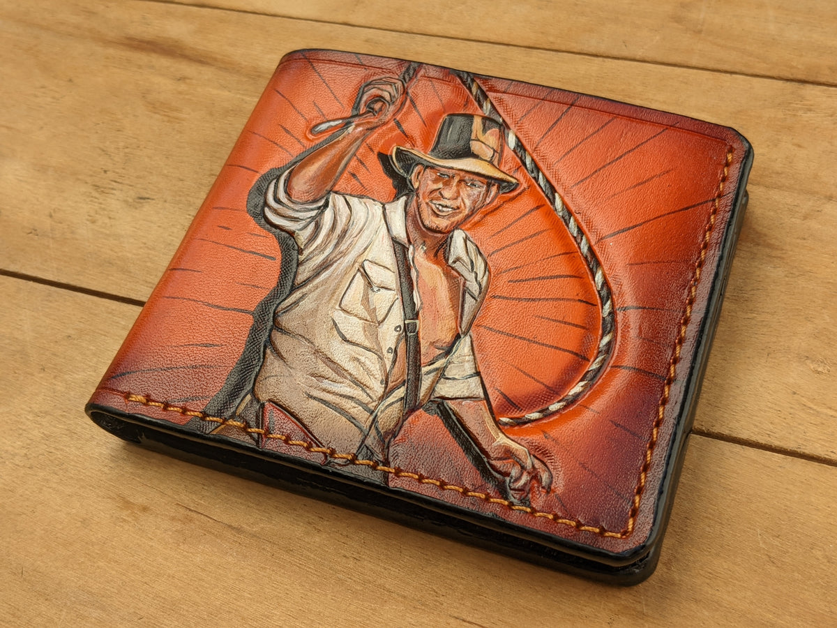 M1M20, Indiana Jones & Han Solo Handmade Leather Wallet