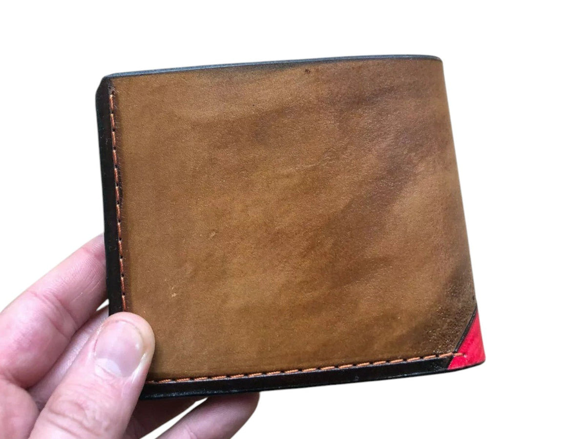 006 Bifold Leather Wallet - Futurama Philip J. Fry Embossed Design | Perfect Gift for Him - Theodoros