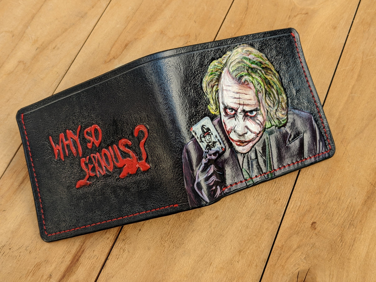 M1W6, Joker, The Dark Knight, Heath Ledger, Why so Serious, DC Comics