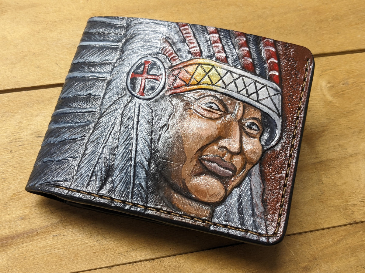 M1Q6, Indian Warrior Chief, Indian Headdress, Native American, Ethnic
