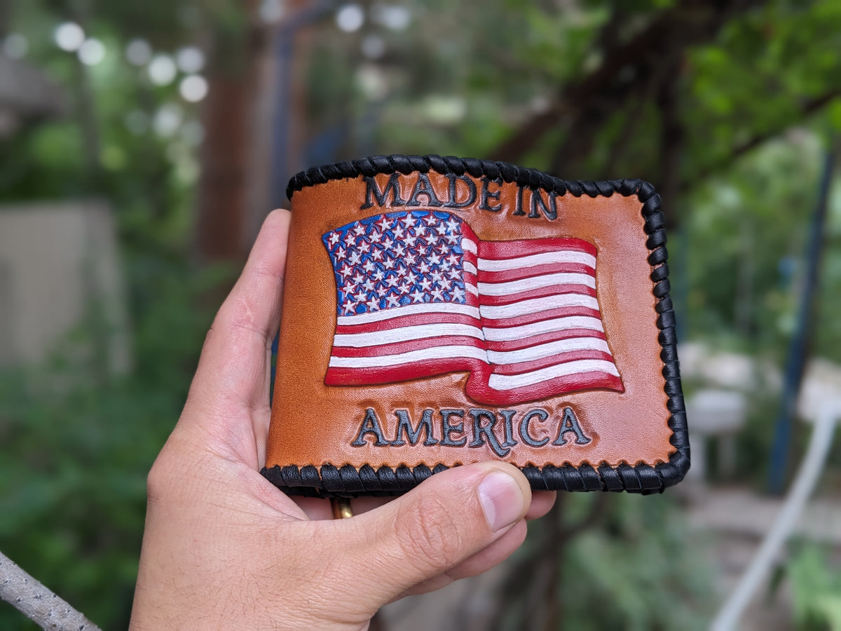 M1V11, Flag of the United States, American Flag, Patriotic Wallet, USA