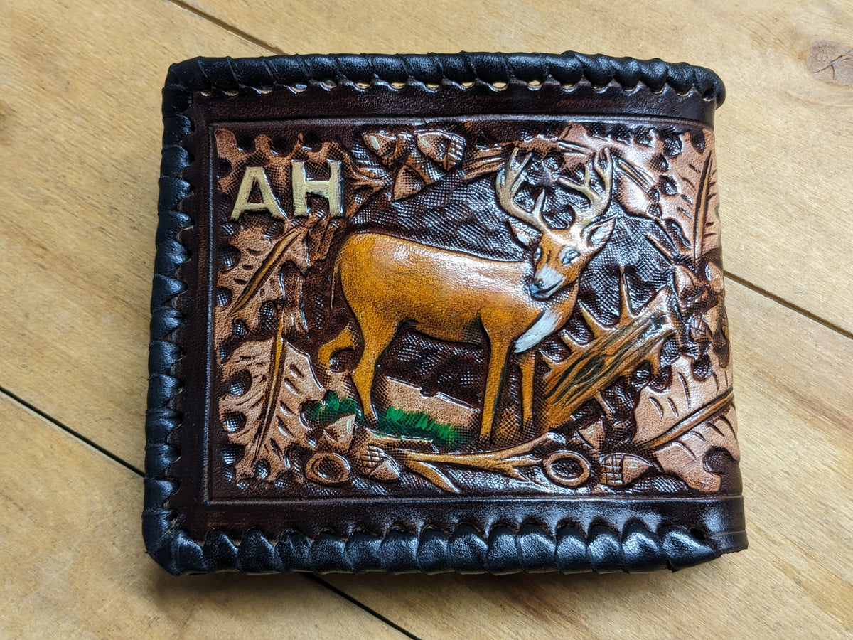 M1P4, Hunter, Hunting, Hunt, Deer, Oak Leaf, Elk, Western, Ornament