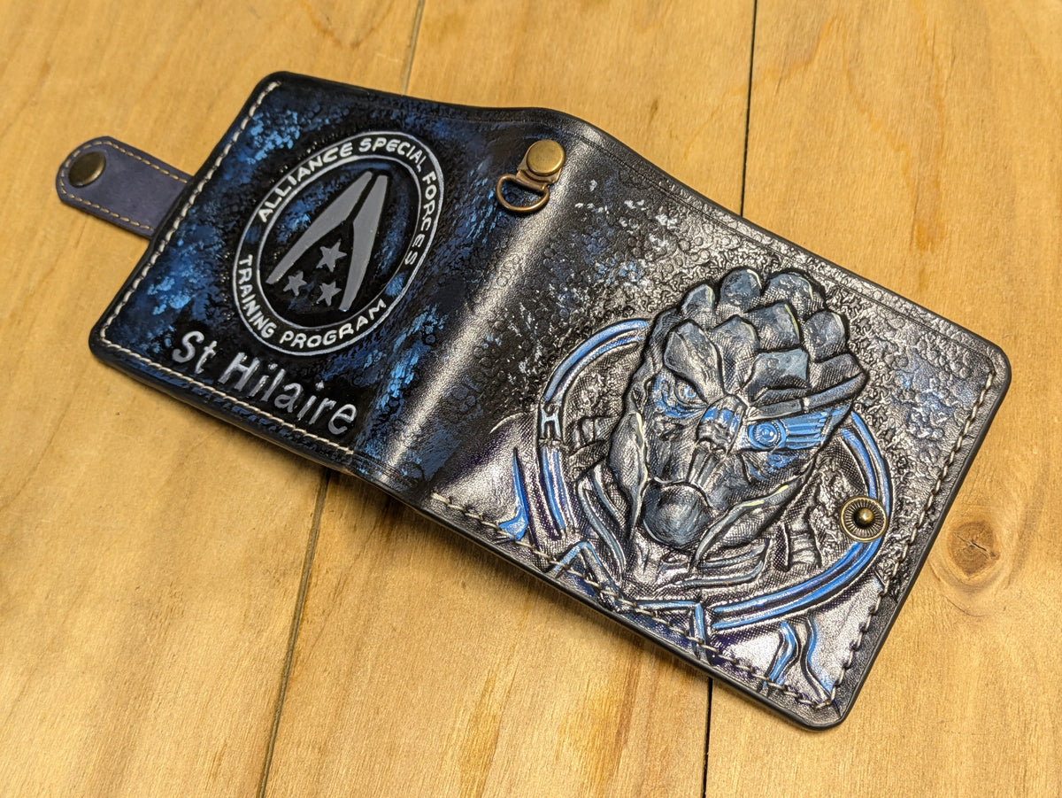M1J51, Garrus Vakarian & Alliance Special Forces N7 Wallet - Theodoros