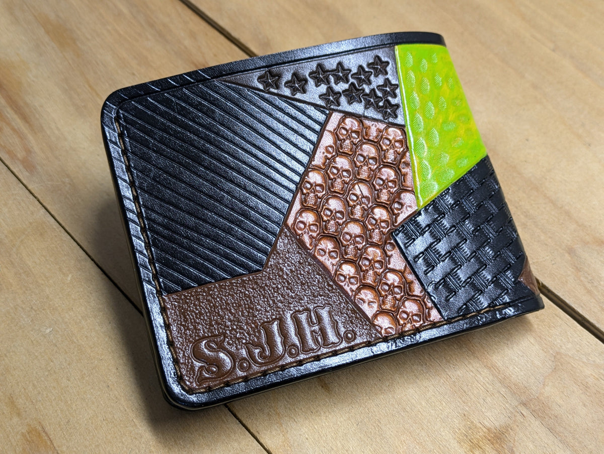 M1L8, Grateful Dead, Psychedelic Uncle Sam, US Blues Wallet - Theodoros