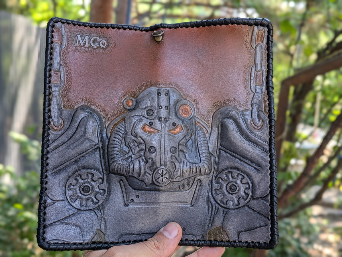 M2J2, Fallout T - 60 Power Armor & Brotherhood of Steel Wallet - Theodoros