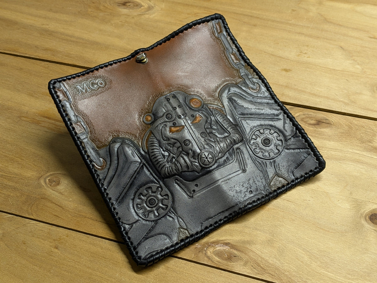 M2J2, Fallout T - 60 Power Armor & Brotherhood of Steel Wallet - Theodoros