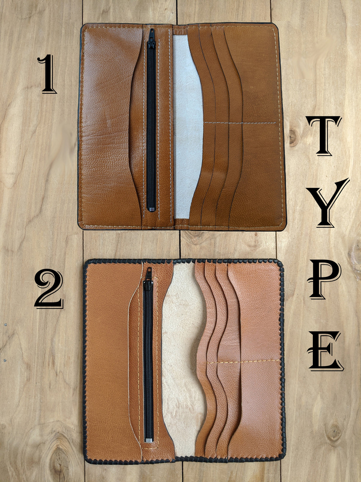 M2S14, Purse with Skull Custom Long Biker Chain Wallet - Theodoros