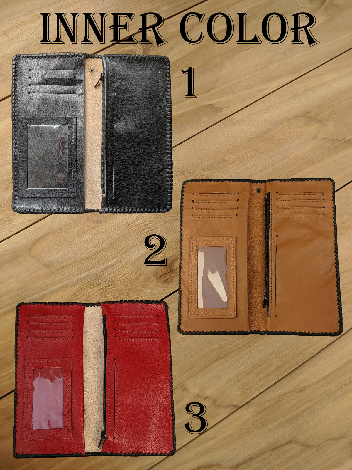 M2S14, Purse with Skull Custom Long Biker Chain Wallet - Theodoros