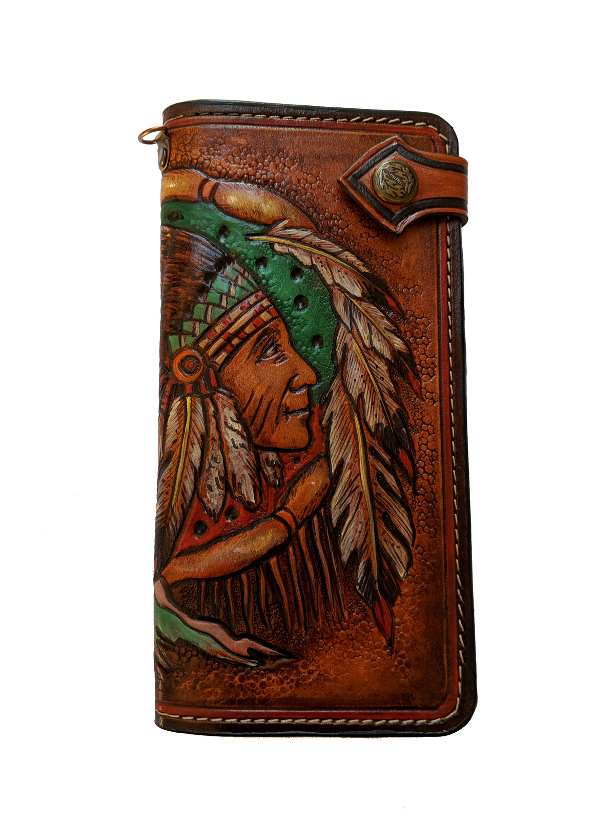 Q4, Native American Indian Chief Head, Red Man, Apache, Ethnic